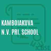 Kamboiakuva N.V. Pri. School Logo