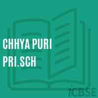 Chhya Puri Pri.Sch Primary School Logo
