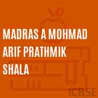 Madras A Mohmad Arif Prathmik Shala Middle School Logo