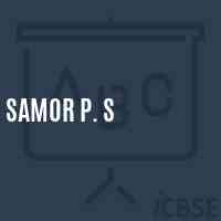 Samor P. S Middle School Logo