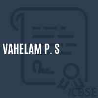 Vahelam P. S Middle School Logo