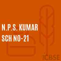 N.P.S. Kumar Sch No-21 Middle School Logo