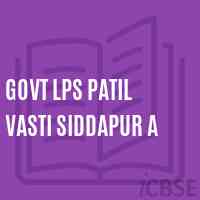 Govt Lps Patil Vasti Siddapur A Primary School Logo