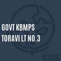 Govt Kbmps Toravi Lt No.3 Primary School Logo