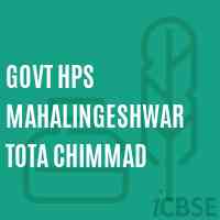 Govt Hps Mahalingeshwar Tota Chimmad Middle School Logo