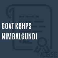 Govt Kbhps Nimbalgundi Middle School Logo