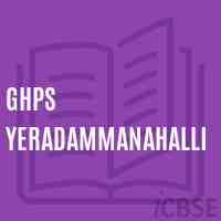 Ghps Yeradammanahalli Middle School Logo