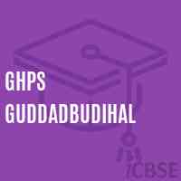 Ghps Guddadbudihal Middle School Logo
