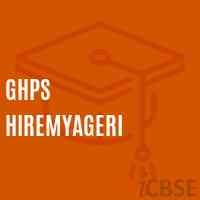 Ghps Hiremyageri Middle School Logo