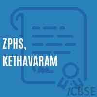 Zphs, Kethavaram Secondary School Logo