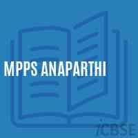 Mpps Anaparthi Primary School Logo