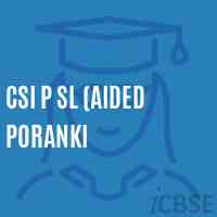 Csi P Sl (Aided Poranki Primary School Logo