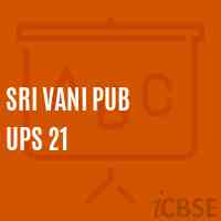 SRI VANI Pub UPS 21 Secondary School Logo