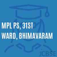 Mpl Ps, 31St Ward, Bhimavaram Primary School Logo