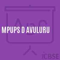Mpups D Avuluru Middle School Logo