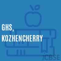 Ghs, Kozhencherry Secondary School Logo