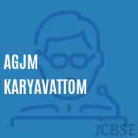 Agjm Karyavattom Primary School Logo