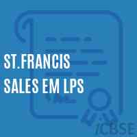 St.Francis Sales Em Lps Primary School Logo