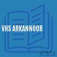 Vhs Arkannoor High School Logo
