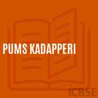 Pums Kadapperi Middle School Logo
