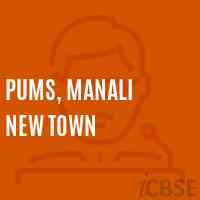 Pums, Manali New Town Middle School Logo