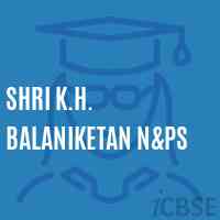 Shri K.H. Balaniketan N&ps Primary School Logo