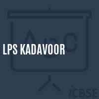 Lps Kadavoor Primary School Logo