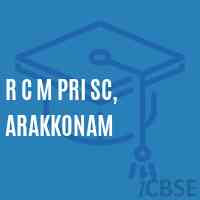 R C M Pri Sc, Arakkonam Primary School Logo