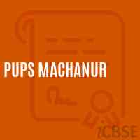 Pups Machanur Primary School Logo