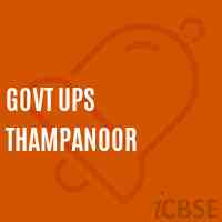 Govt Ups Thampanoor Middle School Logo