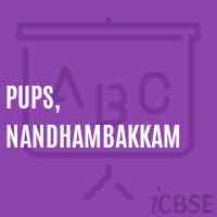 PUPS, Nandhambakkam Primary School Logo