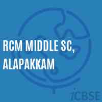 Rcm Middle Sc, Alapakkam Middle School Logo