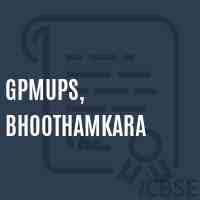 Gpmups, Bhoothamkara Middle School Logo