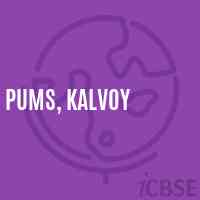 PUMS, Kalvoy Middle School Logo