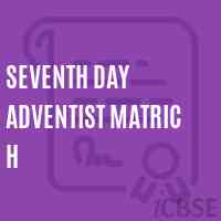 Seventh Day Adventist Matric H Secondary School Logo