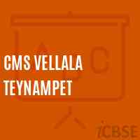 Cms Vellala Teynampet Middle School Logo