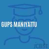 Gups Maniyattu Middle School Logo