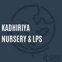 Kadhiriya Nursery & Lps Primary School Logo