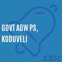 Govt Adw Ps, Koduveli Primary School Logo