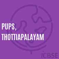 Pups, Thottiapalayam Primary School Logo