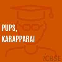 Pups, Karapparai Primary School Logo