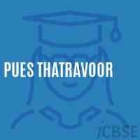 Pues Thatravoor Primary School Logo