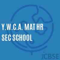 Y.W.C.A. Mat Hr Sec School Logo