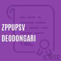 Zppupsv Deodongari Primary School Logo