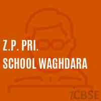 Z.P. Pri. School Waghdara Logo