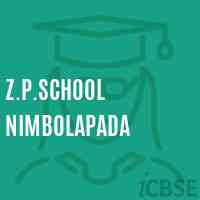 Z.P.School Nimbolapada Logo