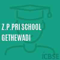 Z.P.Pri School Gethewadi Logo