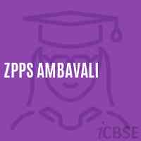 Zpps Ambavali Middle School Logo
