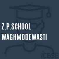 Z.P.School Waghmodewasti Logo