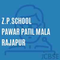 Z.P.School Pawar Patil Mala Rajapur Logo